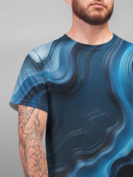 Fluid tide T-shirt